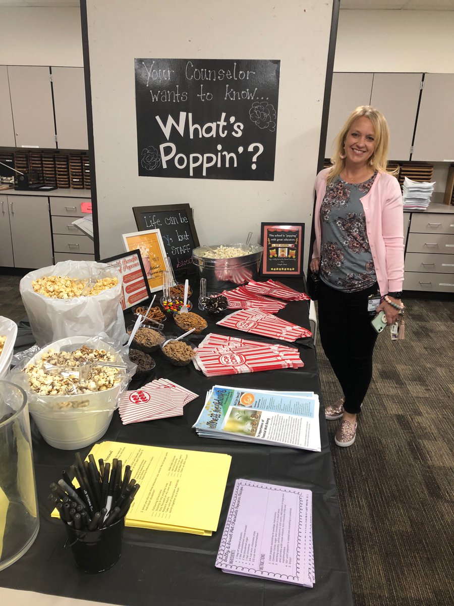 It’s National Popcorn Day!! We have the best counselor <a href="/BethCaillierB/">Beth Caillier Brown</a> <a href="/CFISDHolmsley/">Holmsley Elementary</a> !! Thanks Beth for the popcorn treat!! We appreciate everything you do!!