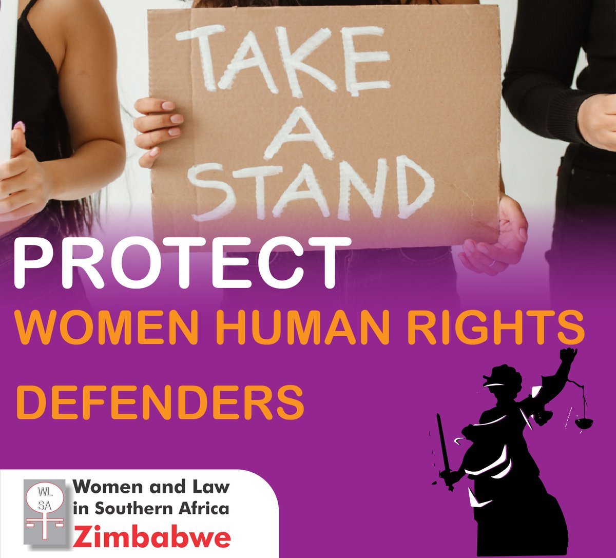 wlsazw's tweet photo. 📢Protect Women Human Rights Defenders
Women Human Rights Defenders(WHRDs) have become victims of various forms of Sexual, emotional and physical violence.
#ProtectWHRDs
#DefendWHRDS
@WalpeAcademy @WCOZIMBABWE @GenderZimbabwe @GenderLinks @UNDPAfrica @AU_WGYD https://t.co/jPwYI9lHwx
