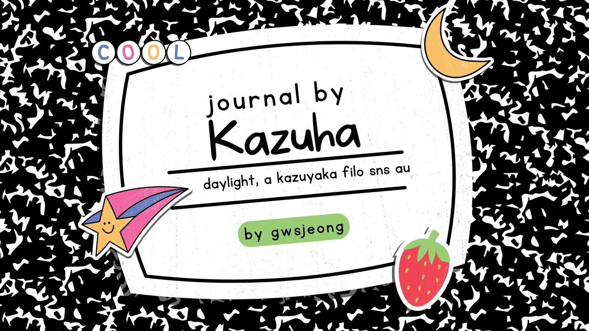 gwsjeong's tweet photo. ⁠✧ DAYLIGHT
— a #kazuyaka filo sns au

kazuha left his journal by accident in a public place and ayaka found it. curious and intrigued, she decided to open and read the contents—only to find out it was a journal about her. https://t.co/AJhK4vD0WB