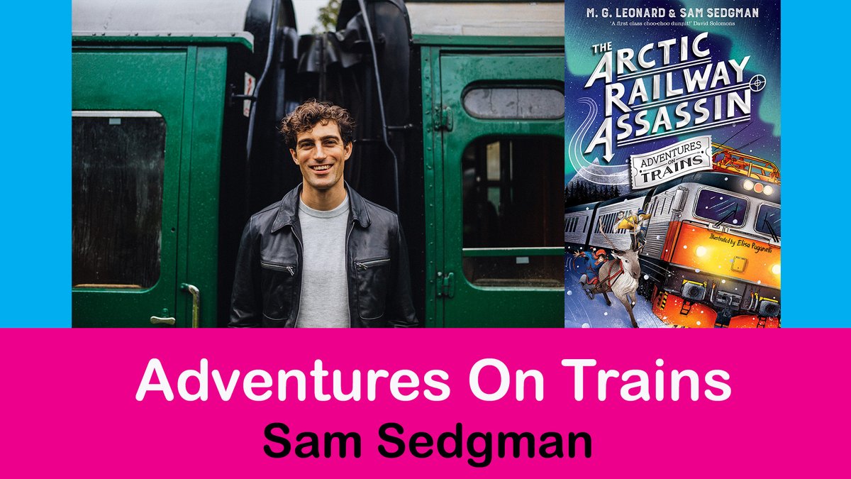 Wow! Bestselling author @samuelsedgman is coming to @stories_fest #HerneHill! 

All aboard for a thrilling, steam-powered adventure perfect for ages 8+. 5th Feb 11am  

Tickets 👉 steppingintostories.org/event-details-…

#AdventuresOnTrains @MGLnrd #middlegrade #familyfun #kidlit Please RT