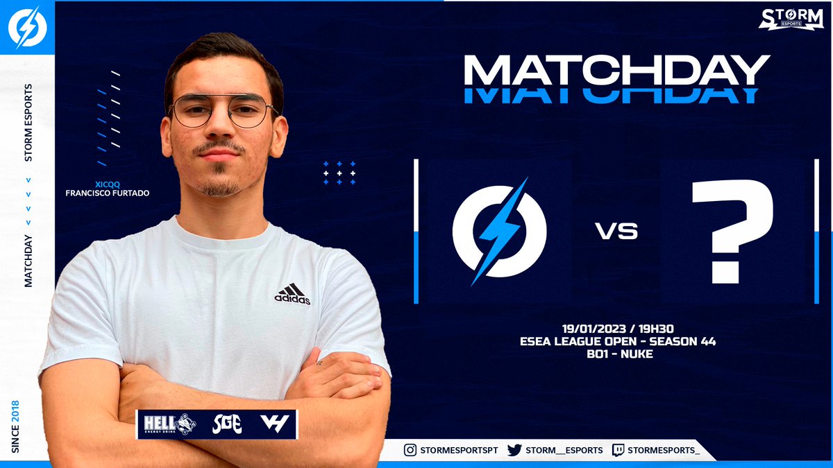 MATCHDAY

👥 storM eSports 🇵🇹
🆚 #Shadowshamans 🇷🇺
🏆 <a href="/ESEA/">ESEA League</a> League Open S44
🗓️ Fase Regular
🕢 19h30 GMT (18h30 AZOT)
▶ 1-0
🗺️ de_nuke
📺 twitch.tv/breakoutpt | <a href="/BR3AK0U7_/">BR3AK0U7_</a>

#storM⚡