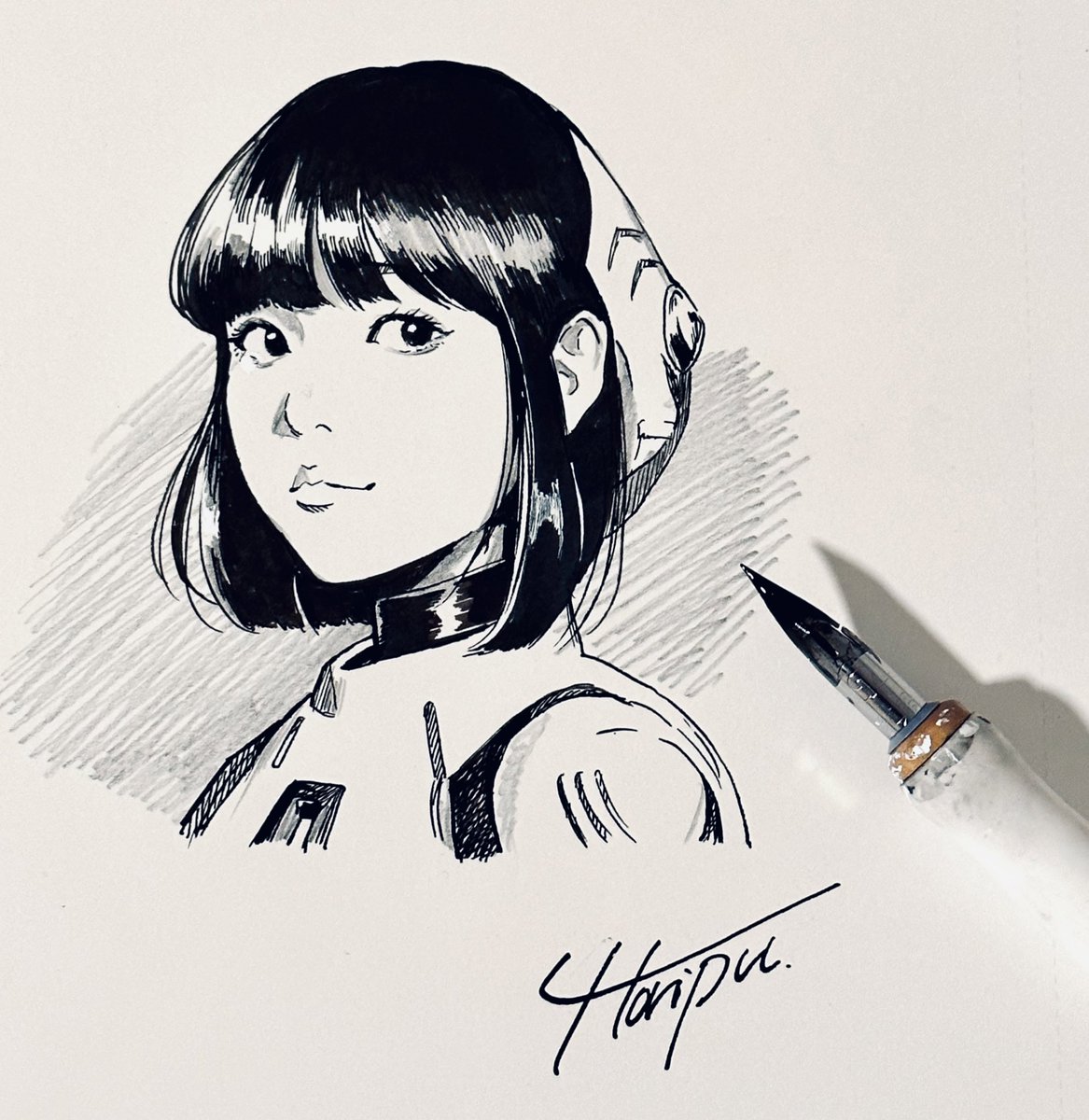 今日のGペン修行（息抜き） https://t.co/rvZTtDB0Ax