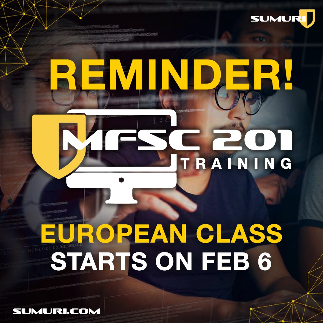 SUMURIForensics's tweet image. Act fast! Sign up for SUMURI's Advanced Practices in Mac Forensics starting February 6, 2023 and be eligible to get Mac Certified for free!

Seats are limited, so register now! sumuri.com/event/european…

#SUMURITraining  #CFME #macintosh #applesilicon #certification #macexaminer