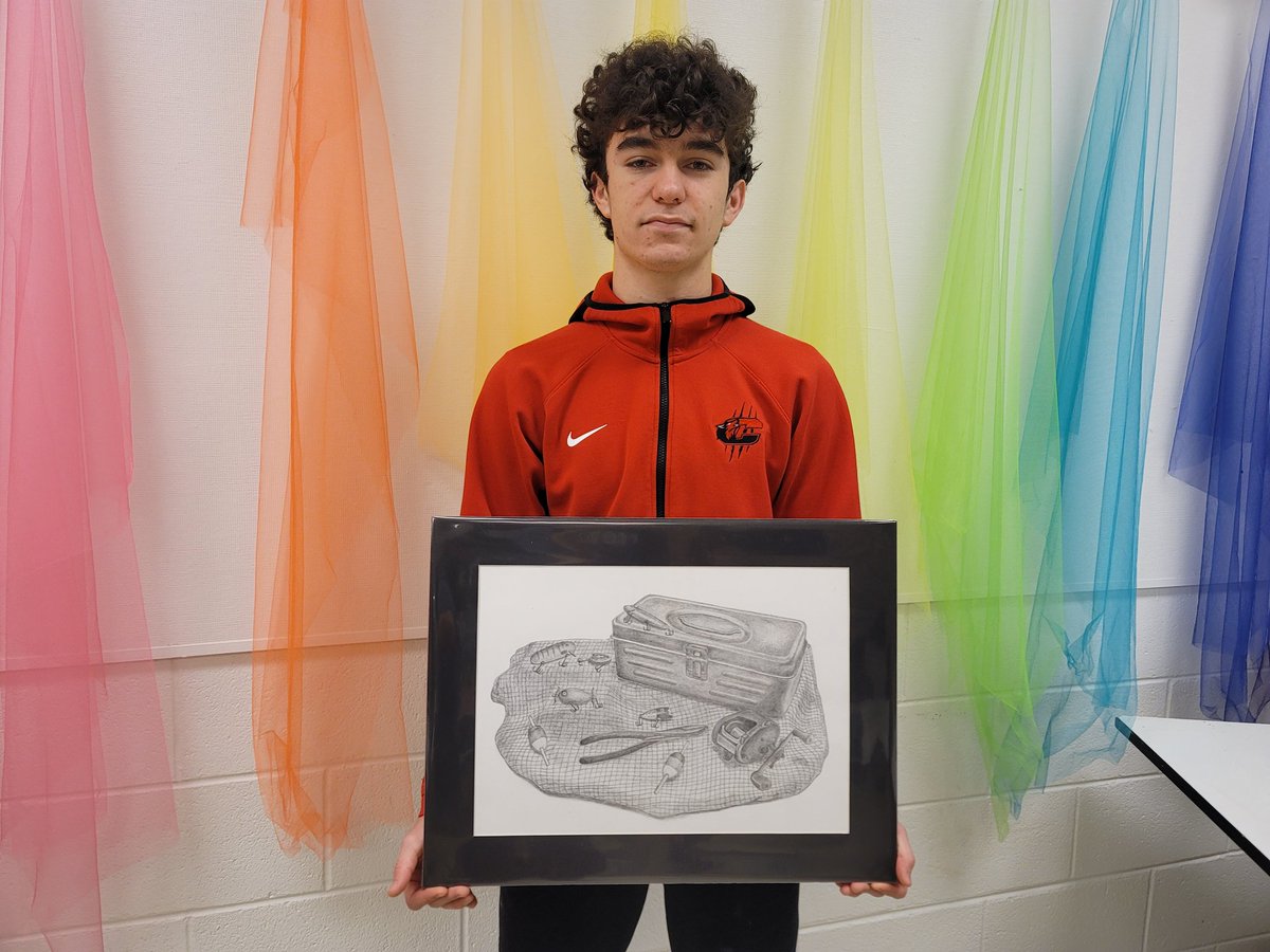 Congratulations to Lara Boike, Landon Busz, Ava Roesler, Griffin Faulkner and Jordan Young! These CHS artists had artwork selected for the Region 3 art show at Washtenaw Community College! Go check out the show, info below.  #CHSartkidsrock <a href="/CHS_LeadsTheWay/">Clinton High School</a> <a href="/CCSredwolves/">Clinton Community Schools</a>