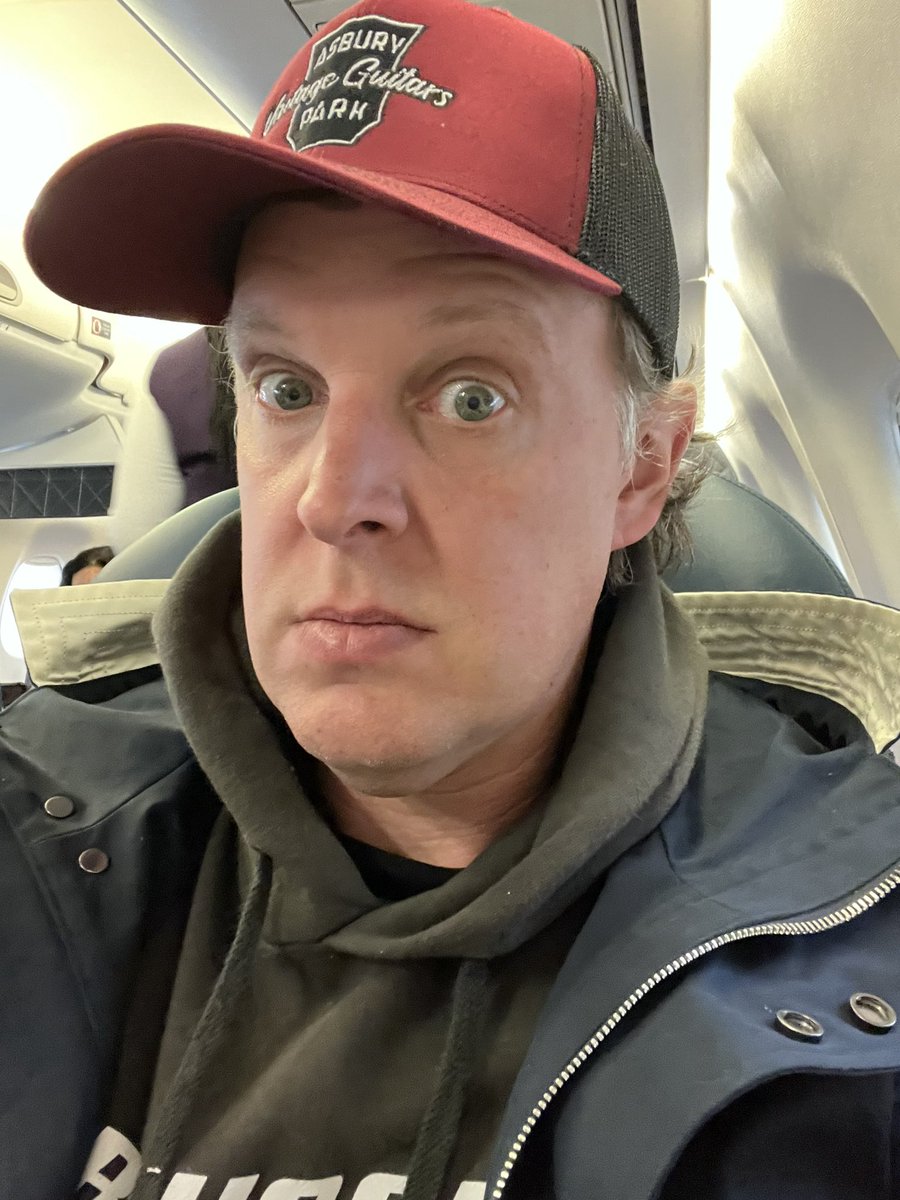 JBONAMASSA's tweet photo. That look you naturally get when you are on 5 planes in 6 days.  Nashville here we come.  Time to make a record.  😎👍🌎 https://t.co/t5h1cDg1lA