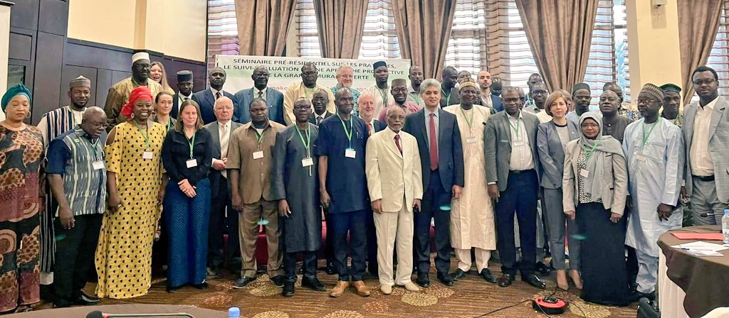 GreenWallAfrica's tweet photo. Bamako. @CIFOR - @ICRAF , @EU_Commission , @UNCCD , @apgmv ,@RegreenAfrica , @OSS_Comms @CILSSinfos  @AgrhymetInfos @_AfricanUnion . The pre-residential seminar on impact measurement and foresight for the Great Green Wall has kicked off with a bang 🎉. #GGW https://t.co/PM4adjECTb