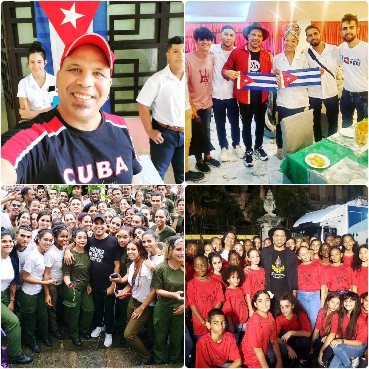 Pues aquí estoy con este montón de jóvenes super orgullosos de ser cubanos, e impugnando el Bloqueo a Cuba. 😍🇨🇺🇨🇺🇨🇺
#OrgulloCubano #JuventudCubana #ImpugnandoElBloqueo #Patriotismo