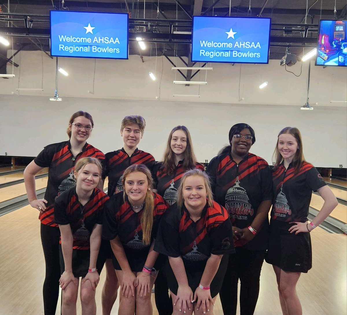Sparkman girls are ready to take the lanes today in the AHSAA Regional Tournament!
<a href="/AHSAAUpdates/">AHSAA</a> <a href="/SHSSenators/">Sparkman High School</a> <a href="/SparkmanAD/">Sparkman Athletics</a>