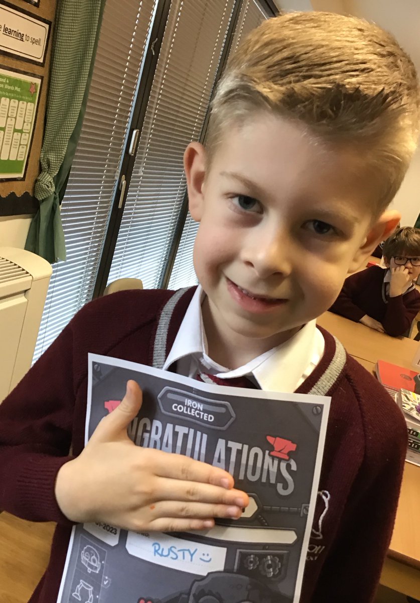 rudstony3's tweet photo. One proud boy. 🤩 #rudstonmaths #homeworkmatters https://t.co/cdVulbyIcg