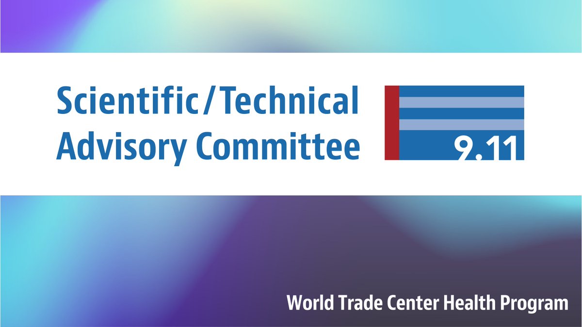WTCHealthPrgm's tweet photo. 📢 ANNOUNCEMENT: The next meeting of the #WTCHealthProgram Scientific/Technical Advisory Committee will be on February 09, 2023. More on the meeting, including the agenda and how to submit comments, available at https://t.co/ZfE9GJqx2E https://t.co/4FEMTAWFAm