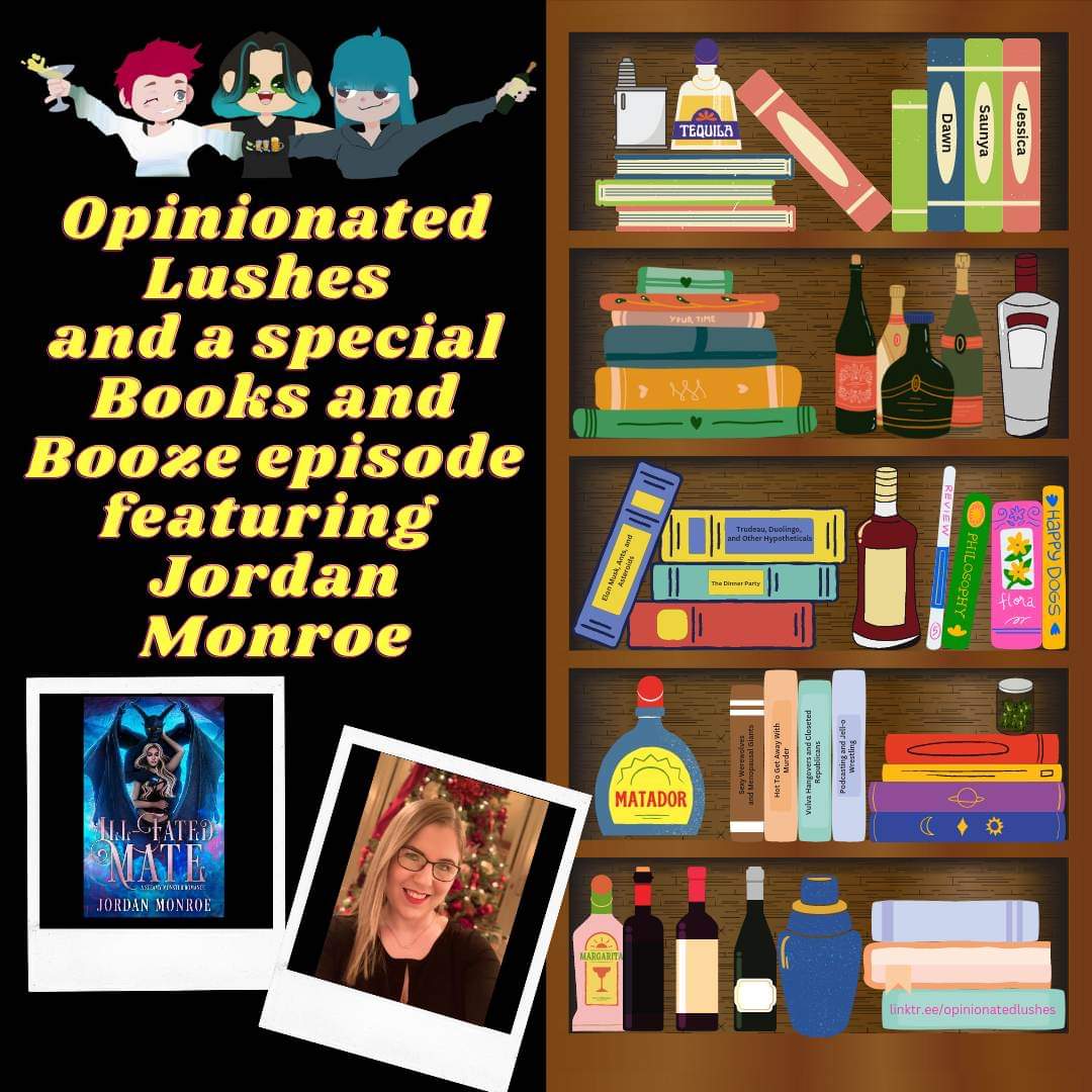 DawnyaSmutLush's tweet photo. Episode out now! #podcast #booksandbooze #OpinionatedLushes https://t.co/70IWjw7qEW