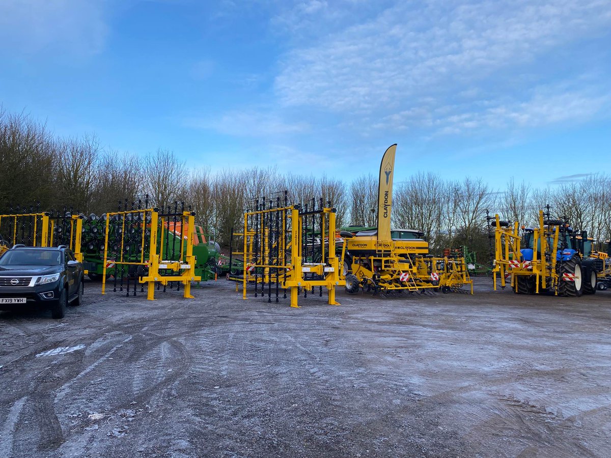 Plenty of Claydon products on show this afternoon at the Haynes Agri (Newbury Depot) open day. Speak with Mike from Claydon and the Haynes Sales Specialists until 7pm this evening on how Claydon can work for you.  <a href="/Agrimachines/">Haynes Agri</a>