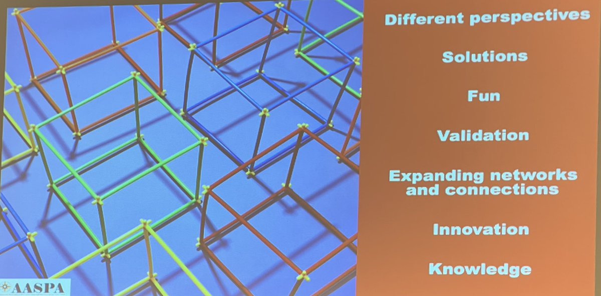How do we move the needle on #EducatorShortages? Bring together multiple perspectives from across the country to engage in solution finding. 
<a href="/saraskretta/">Sara</a> 
<a href="/_AASPA_/">AASPA</a>