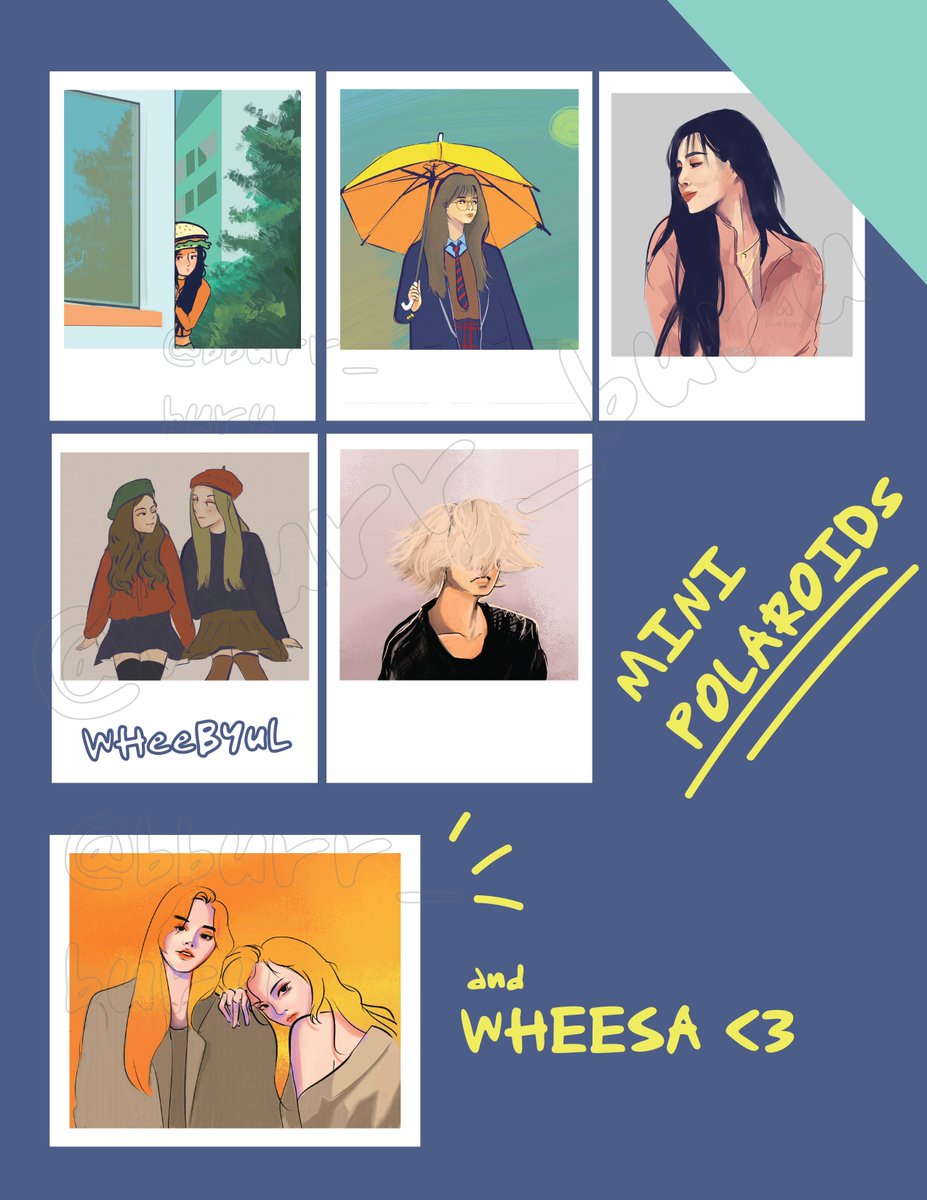 ur freebie kapalit ng prints of my (fave) artworks,,,, 

ano g? 

PS. maybe 18 copies each lang mapprint ko kasi i'm brok 
PPS. ofc u can pick kung anong bet mo hihi
PPPS. pasensya na sa design, bano lang po XD

Kitakits sa con!