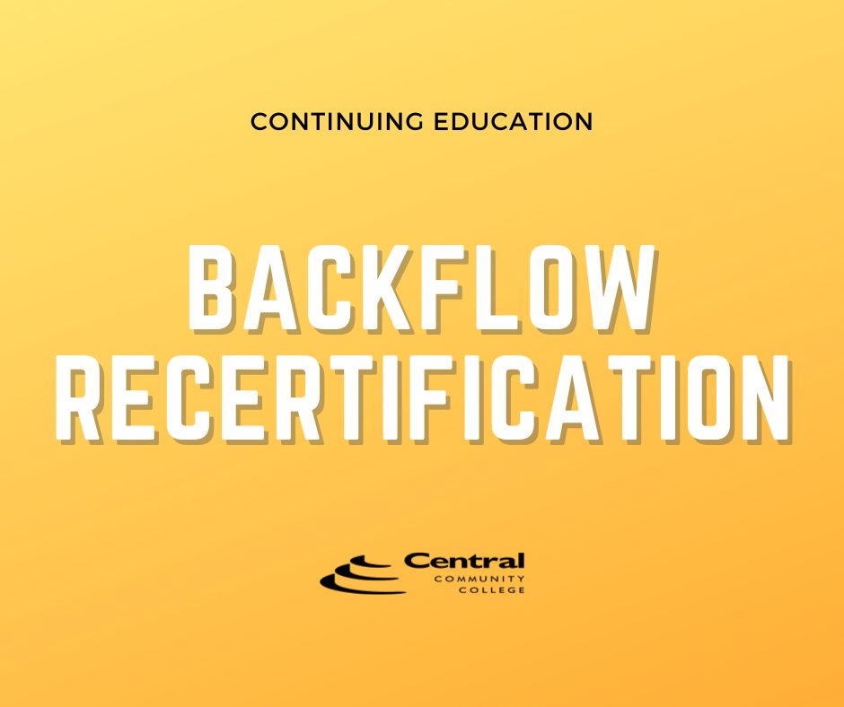 TDatCCC's tweet image. #Backflow classes are starting!  Sign up early.  conta.cc/3GPzjIJ #wateroperator #continuingeducation