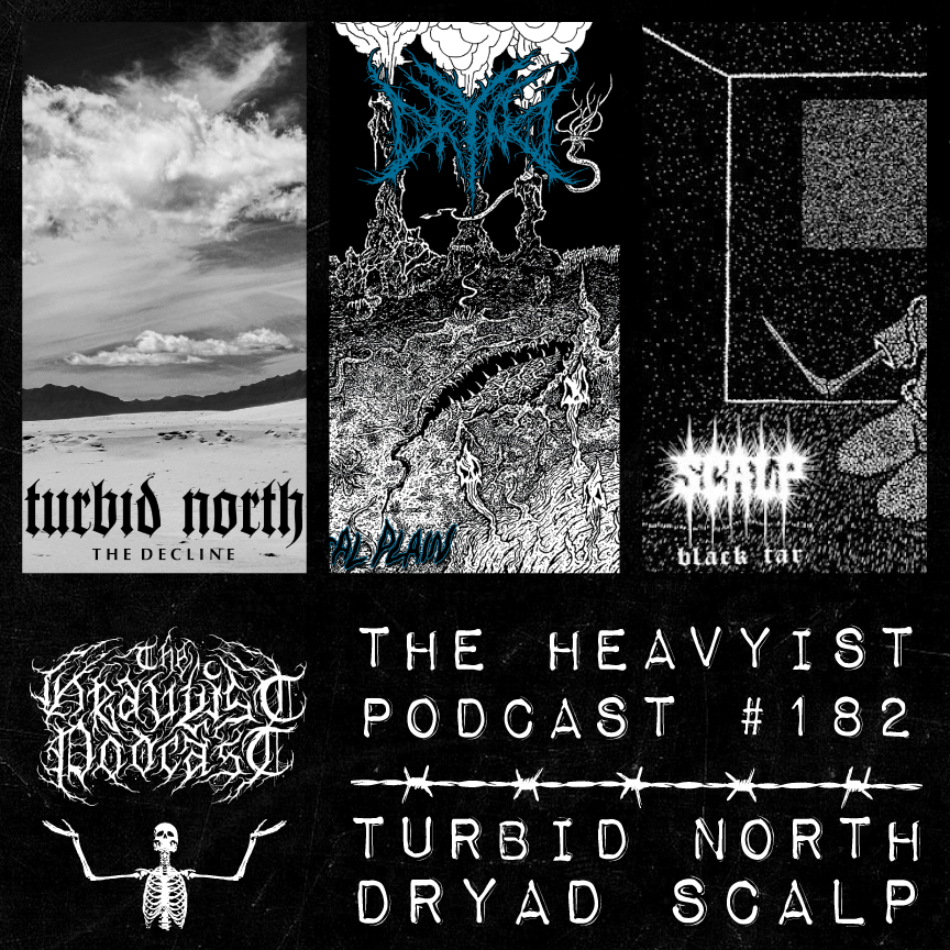 We finally got off our asses and recorded a podcast! This week we discuss the phenomenal new record from @turbidnorth, we chat about a few releases including Party Black Metallers Dryad, we get knocked about a bit by @Scalp_oc and get psyched on 2023 🖤