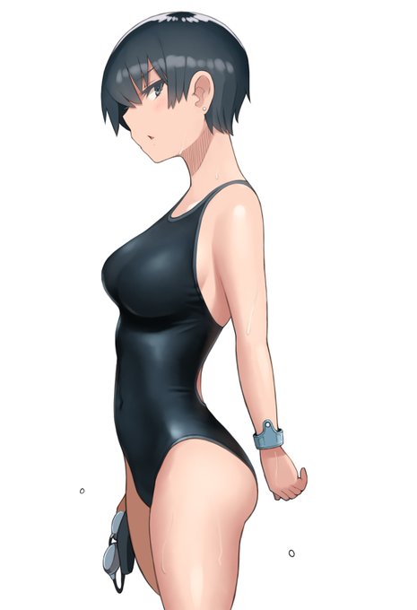 #オリキャラは性癖の見本市ボーイッシュ×競泳水着 