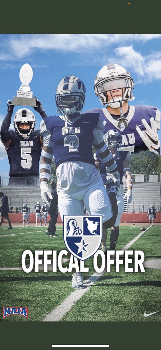 Extremely blessed and humbled to have earned an officially offer from university of North American university  <a href="/Gifted_22/">Gift</a> #Gostallions <a href="/NLAYoungbullz/">Louisiana #YoungBullz</a> <a href="/DBUCoach318/">Jacoby Williams</a>
