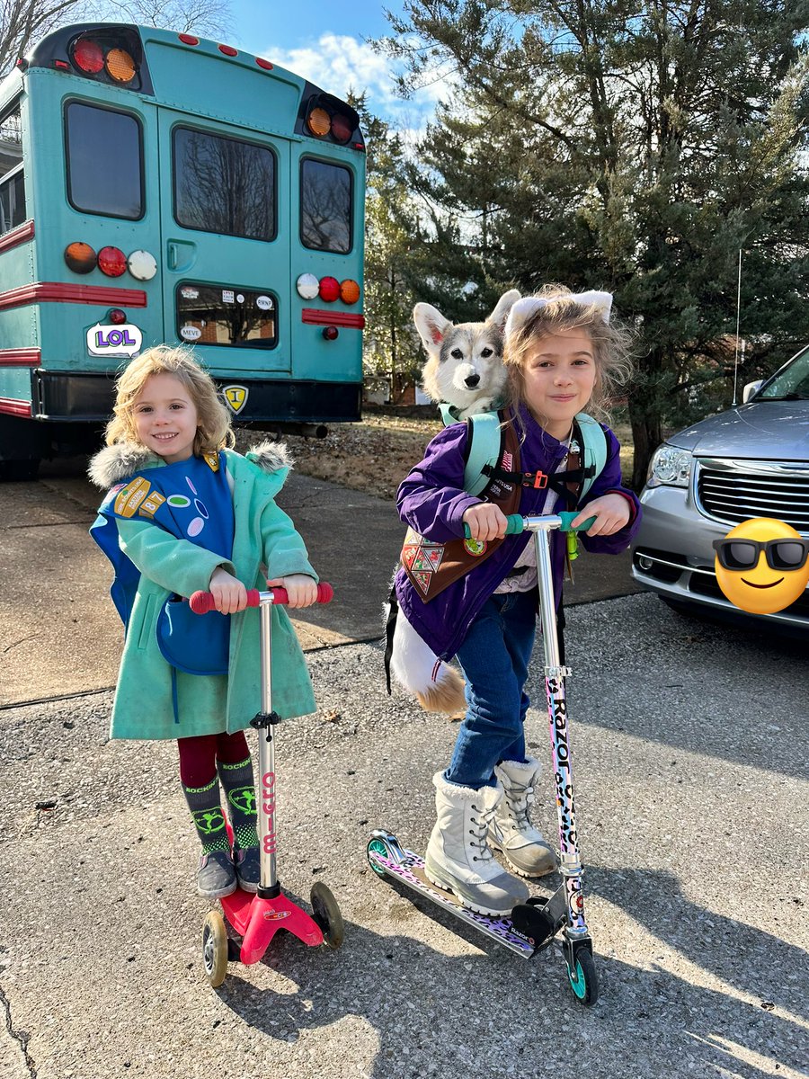 HMSBarteau's tweet photo. These girls are halfway to their cookie goal! If you want some cookies, please order! No cookies? Consider donating boxes to the military and Operation Food Search! Delivery only available right now, shipping will open up on 2/27. Links in the reply! https://t.co/mQ6qy8PTuL