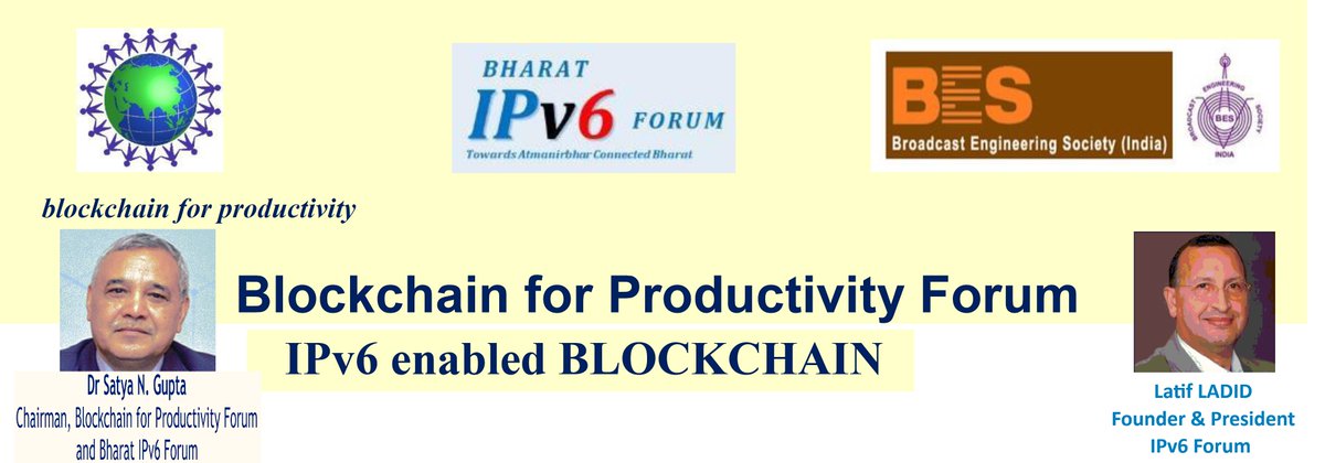 IPv6 enabled Blockchain Conference 2023, New Delhi, India - Jan 24, 2023. ipv6forum.com