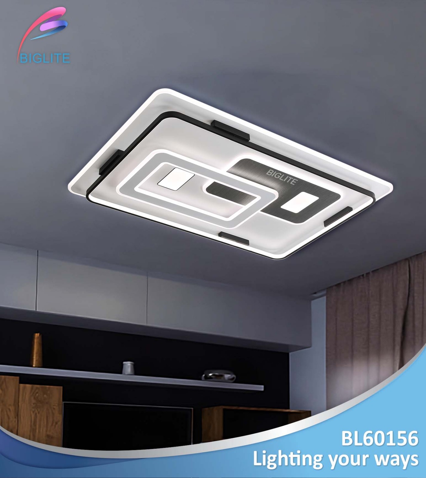 Biglite led on sale ceiling light