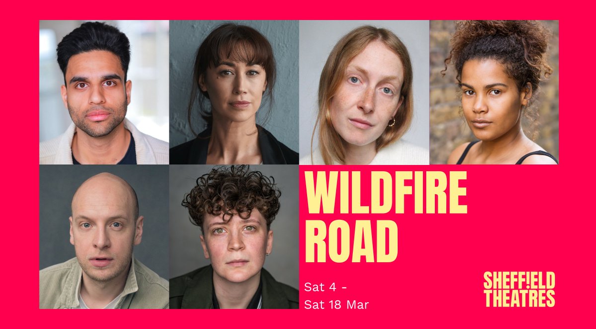Say hello to the cast of Wildfire Road! @eve_leigh ’s red-hot new play, directed by Laura Keefe, will open in the Playhouse in March. As a wildfire burns below, step onto a hijacked plane where all is not what it seems… Find out more here: bit.ly/WildfireCast