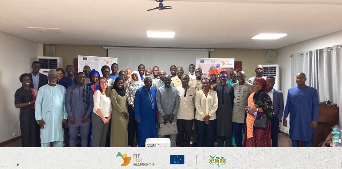 colead_link's tweet photo. #Dakar, hier a eu lieu l'événement de lancement du programme #FFM+ en présence d’un représentant de la Délégation de l’#UE au #Sénégal et de la Coopérative Fédérative des Acteurs de l’Horticulture du Sénégal (#CFAHS) et d'une 40aine d'acteurs du secteur horticole privé et public. https://t.co/3iY9PncyMG