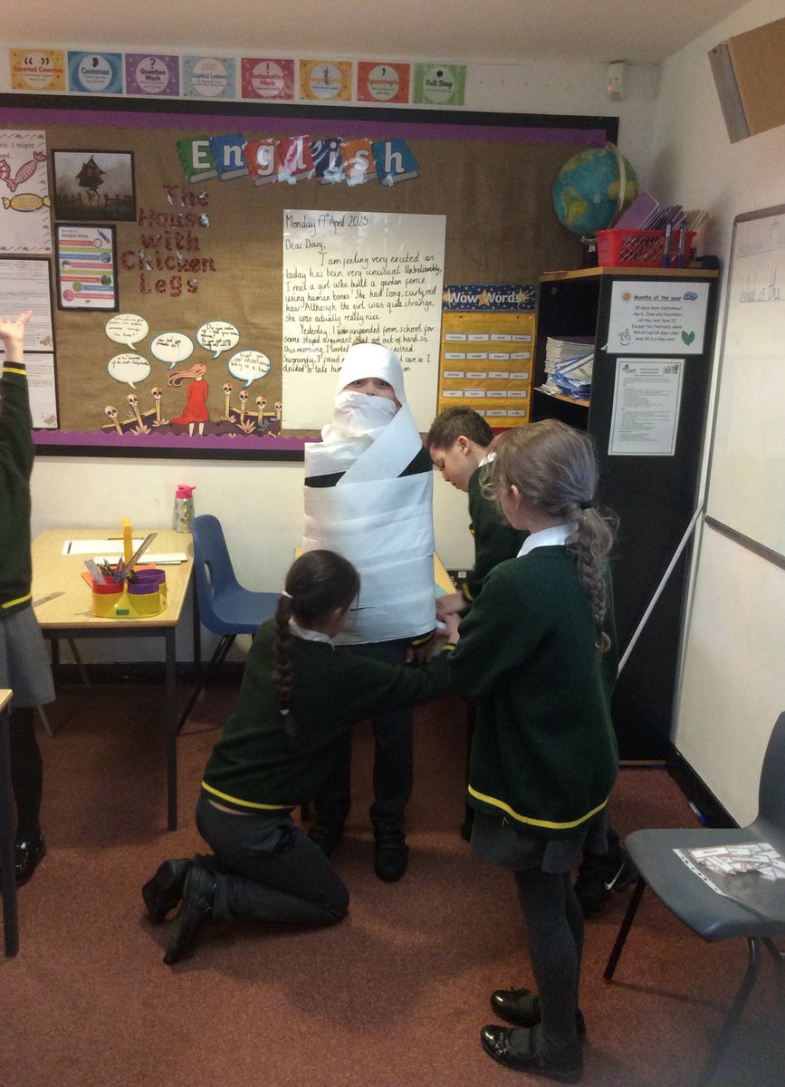 What is Mummification? Year 4 explored the process of mummification in yesterday’s history lesson #WeAreBrightFutures #PrimaryHistory