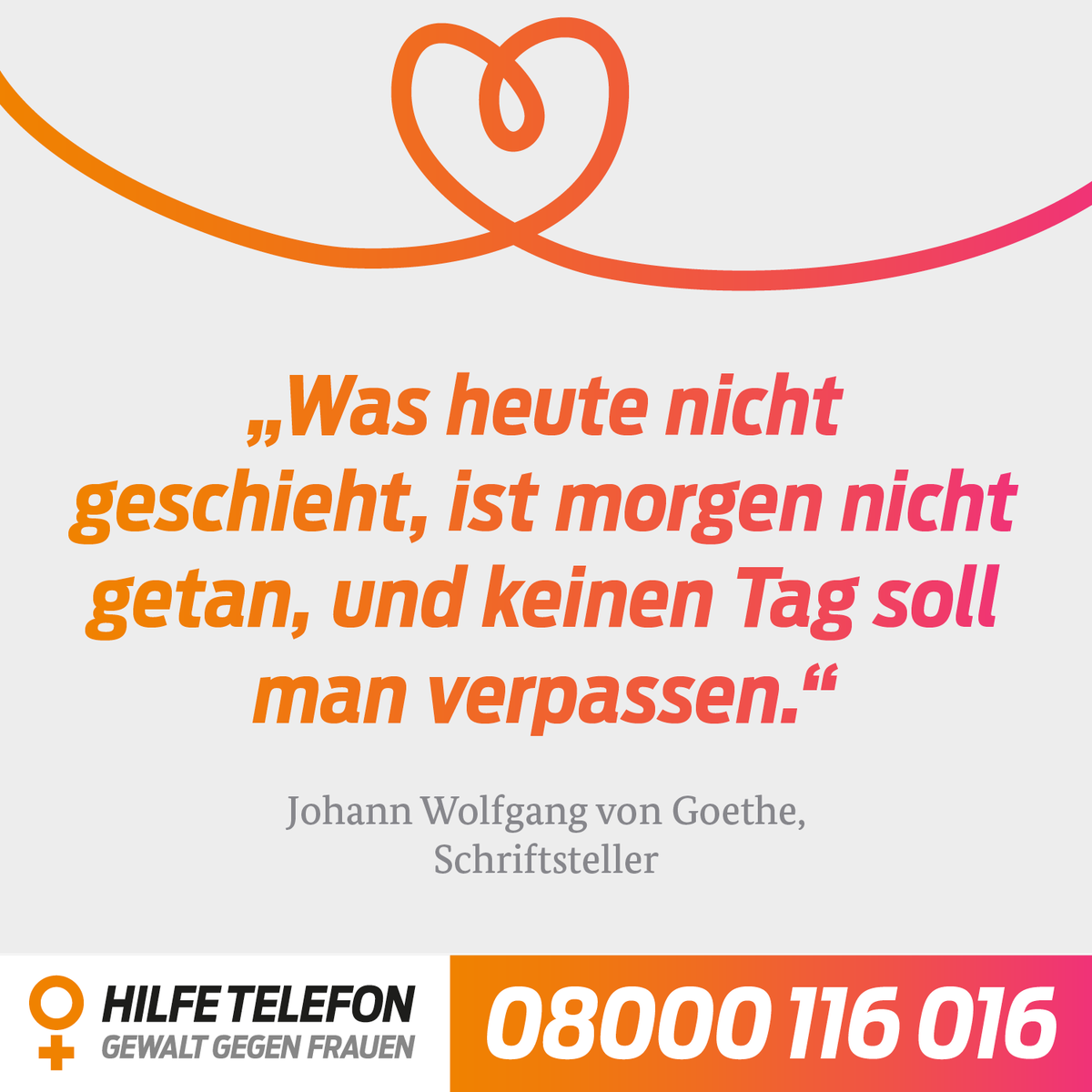 Das #Hilfetelefon #GewaltGegenFrauen unterstützt Sie dabei, in ein selbstbestimmtes Leben zurückzufinden. Sie müssen den ersten Schritt aus der Gewalt nicht allein gehen: bit.ly/3YzFsRr