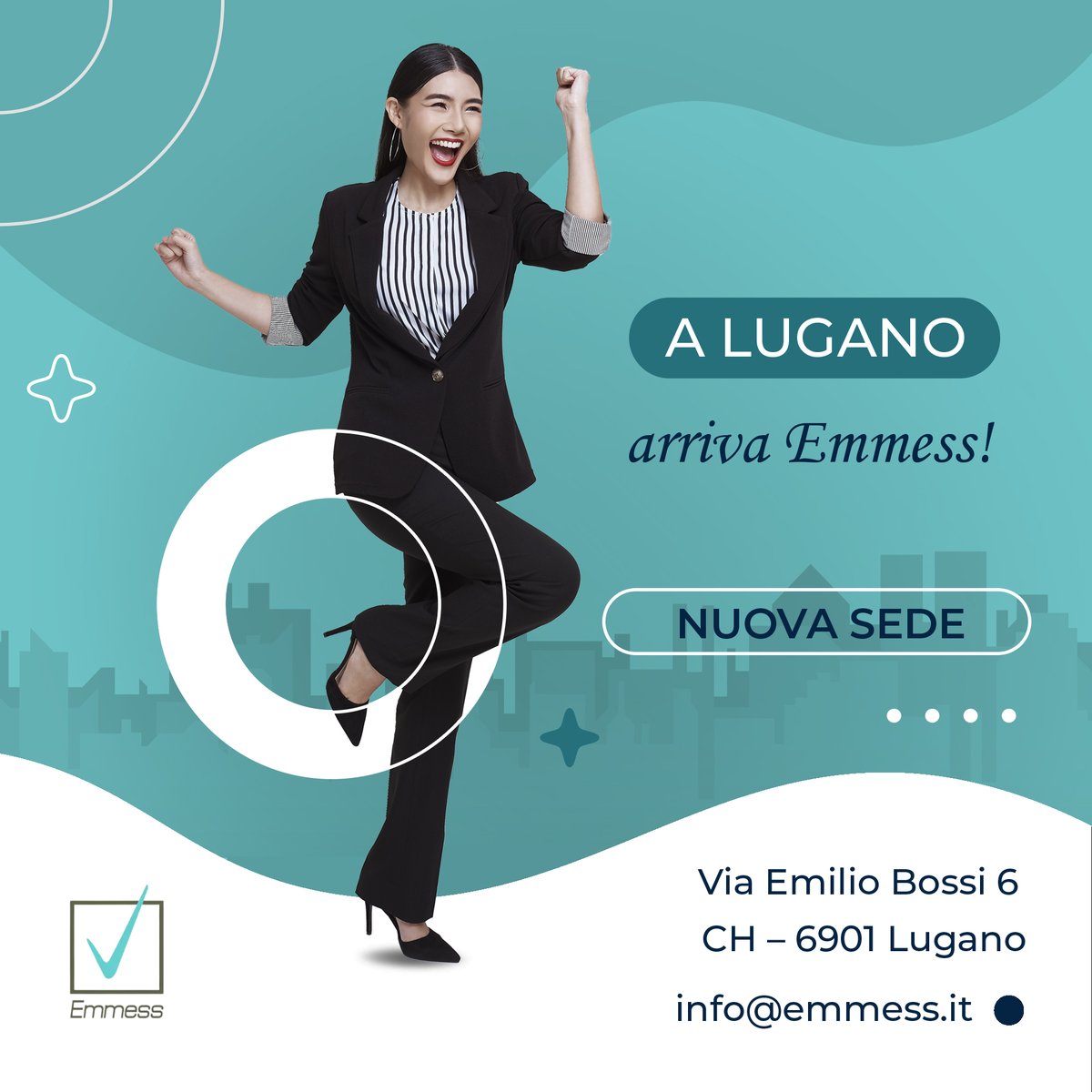 Emmess_Srl's tweet photo. ** Emmess arriva a Lugano **
Passa a trovarci in via Emilio Bossi 6.
📞 +41 (0) 91 911 53 44
✉️ info@emmess.it
#emmess #emmesslifestyle #consulenza #consulting #businessmanagement #emmessconsulting #lugano #svizzera https://t.co/nLXIDfijQZ