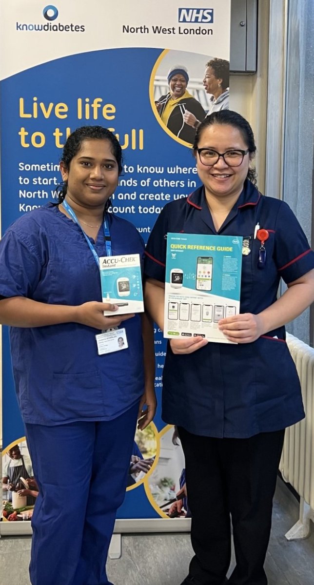 Fantastic to see our Diabetes Specialist Nursing Team supporting patients through diabetes #virtualwards <a href="/LNWH_NHS/">London North West University Healthcare</a>. Such a great enabler for supporting patients recovery at their own home. Thank you <a href="/SharonNWLSTP/">sharon mccarthy</a> <a href="/HealthierNWL/">@HealthierNWL</a>, Elaine <a href="/janey513/">Jane Sproat</a>