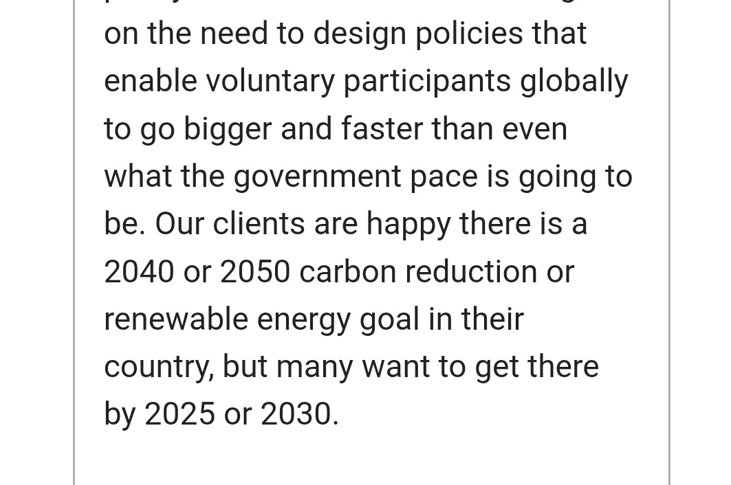 So to anyone still in the dark you are going green