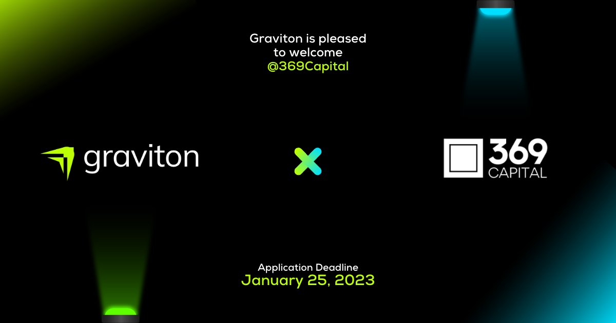 JoinGraviton's tweet image. (1/n)
Graviton is excited to announce its collaboration with @369Capital, a VC that’s focused to shape up the future of blockchain technologies in India and emerging markets.