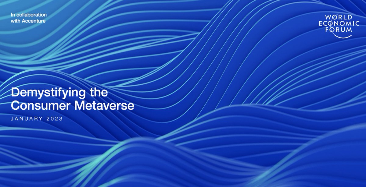 pedropombo's tweet photo. Organizations will likely move from offering products and services to being #metaverse participants and providers, introducing engaging experiences and building communities in order to create meaning and fulfillment for their customers. #WEF23 https://t.co/nqvIYt5sZT https://t.co/mSBHNUsNA0