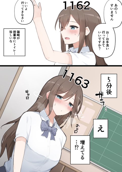 オナニーした回数が見える力が手に入った 授業中 