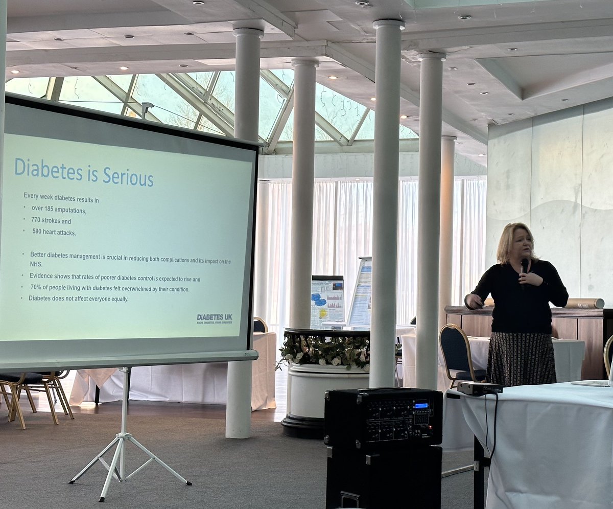 NWC CN Diabetes (@nwccn_diabetes) on Twitter photo Wonderful start to the Diabetes Health Inequalities Learning and Sharing event in St Helens today with a very powerful and informative presentation by Yvonne Browne from <a href="/DiabetesUK/">Diabetes UK</a> #diabetesisserious #diabetesmatters <a href="/nwcscnSenate/">North West Coast Clinical Network</a> <a href="/NHSNW/">NHS North West</a> <a href="/Clareofthenorth/">Clare Howarth</a> Wonderful start to the Diabetes Health Inequalities Learning and Sharing event in St Helens today with a very powerful and informative presentation by Yvonne Browne from <a href="/DiabetesUK/">Diabetes UK</a> #diabetesisserious #diabetesmatters <a href="/nwcscnSenate/">North West Coast Clinical Network</a> <a href="/NHSNW/">NHS North West</a> <a href="/Clareofthenorth/">Clare Howarth</a>