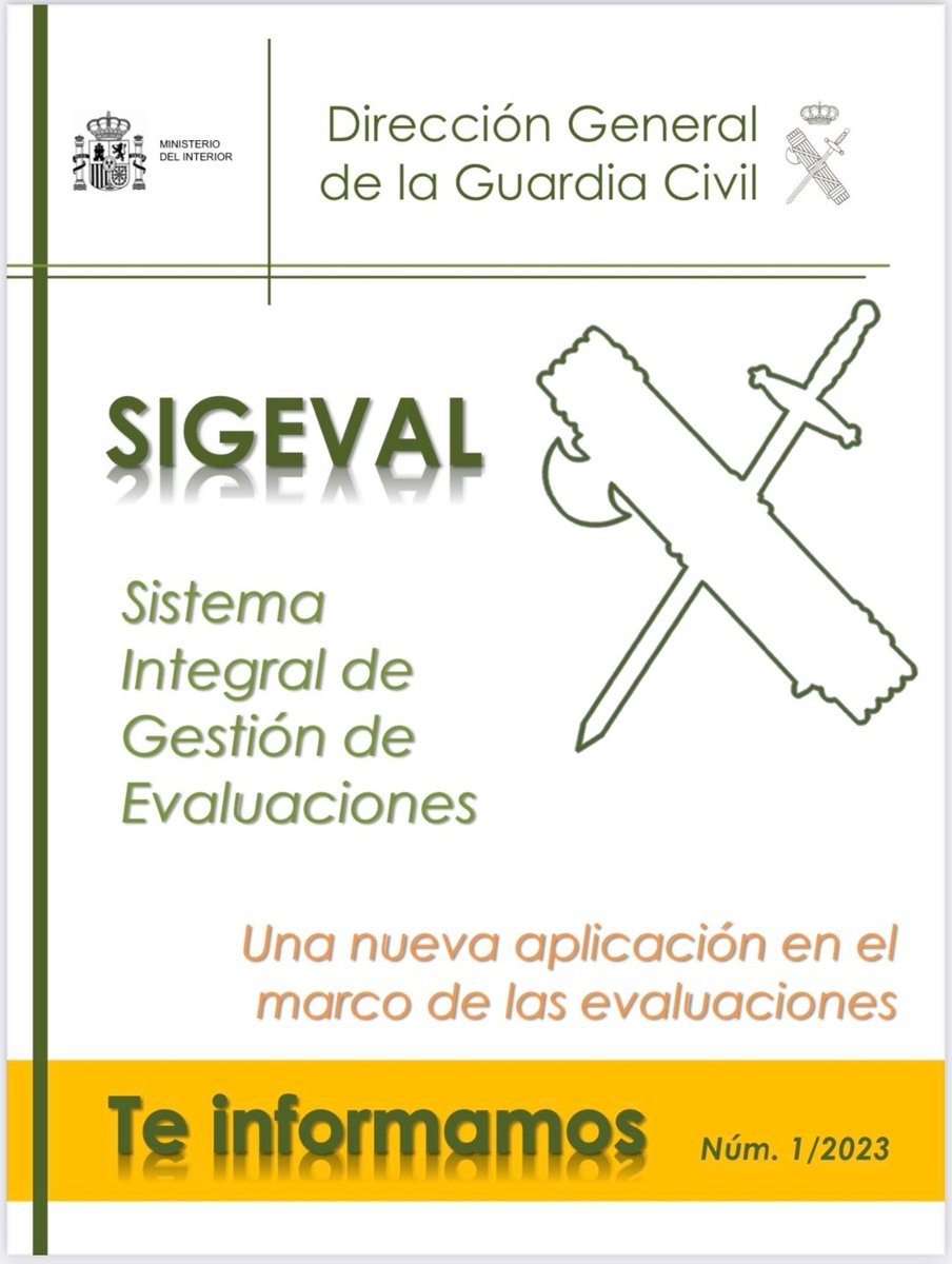 SIGEVAL - El Sistema Integral de Gestión de Evaluaciones (SIGEVAL), es un nuevo aplicativo que nace para agilizar la comunicación con los evaluados y de interés para los empleos de cabo. #PoryParaLosCabos