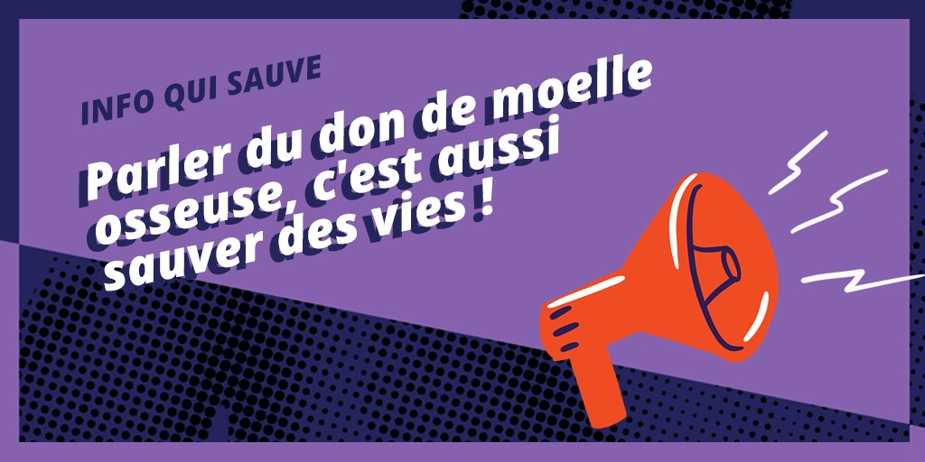 Sensibiliser vos proches au don de moelle osseuse est un acte solidaire dont vous pouvez être fier ! 

Le don de moelle osseuse est l’affaire de tous, à chaque instant ❤️

Des outils pour vous accompagner : bit.ly/3FIERSE