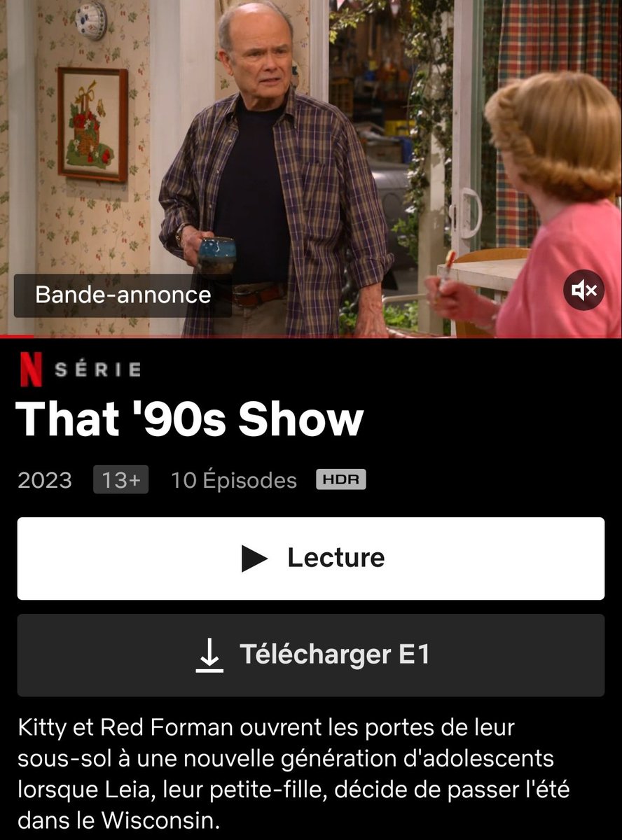 DrNostal's tweet photo. Alléluia 😇Un ange est descendu du ciel pour se poser sur Netflix.Elle est enfin là la suite de la meilleure série de l'histoire. Je profite de mon excitation avant de regarder car je m'attend à une douche froide mais sait-on jamais 🤷‍♂️
#70show #90show #goat #tvshow #Nostalgie https://t.co/y0LeWgH2se