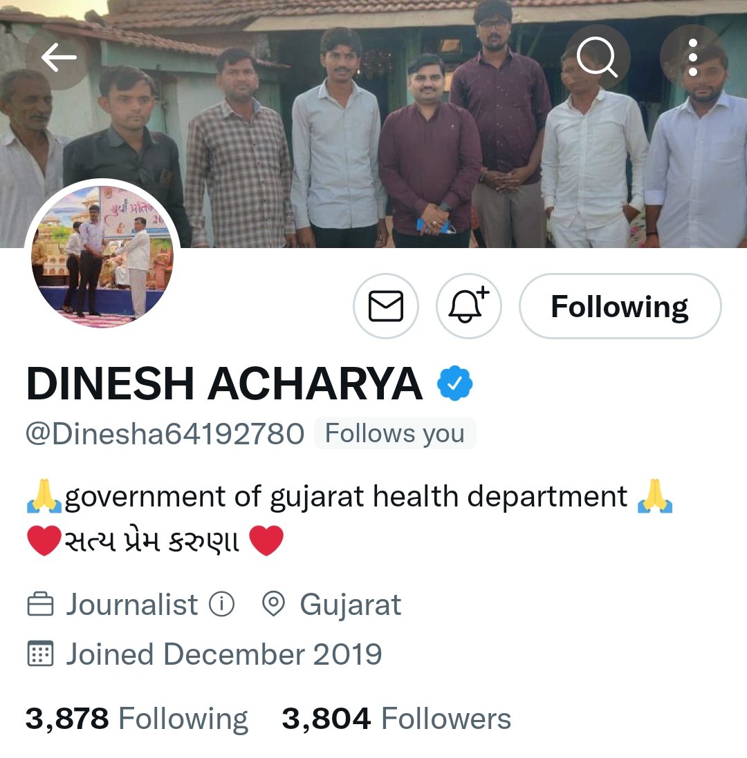 Dinesha64192780's tweet photo. मेरे ट्विटर अकाउंट को ब्लूटिक करने के लिए @premiumbusiness का धन्यवाद।
इसमें मदद कर��े के लिए टीम @DigingoPR के फाउंडर @I_TendsToZero  जी का बहुत बहुत धन्यवाद आभार 🙏 https://t.co/J86FgMLba7