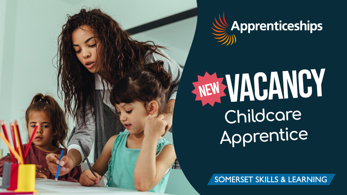 🧸L2 Early Years #Apprenticeship 🕘40 hrs/wk 📍Kaleidoscope Nursery #sherborne 📚Looking to start a new career in childcare? We're looking for enthusiastic apprentices to make the most of this wonderful opportunity. 👉 Apply here findapprenticeship.service.gov.uk/apprenticeship… 🗓 Closing date 3 February