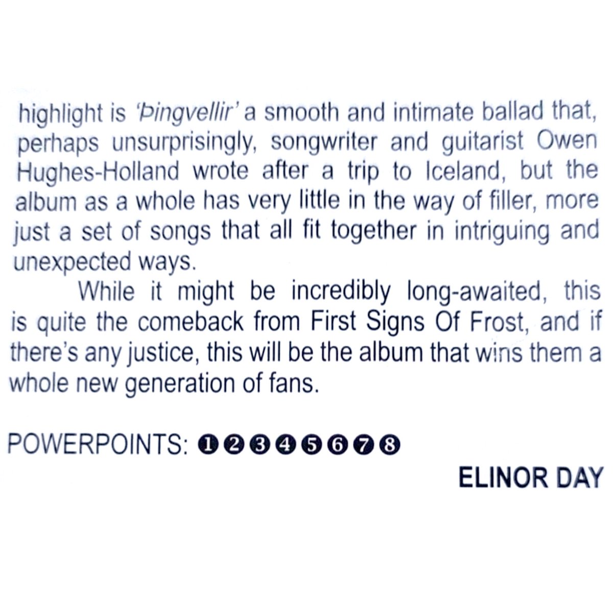 FSOF's tweet image. 8/10 🔥 Nice one @Powerplaymag thanks so much for the kind words! 

#prog #posthardcore