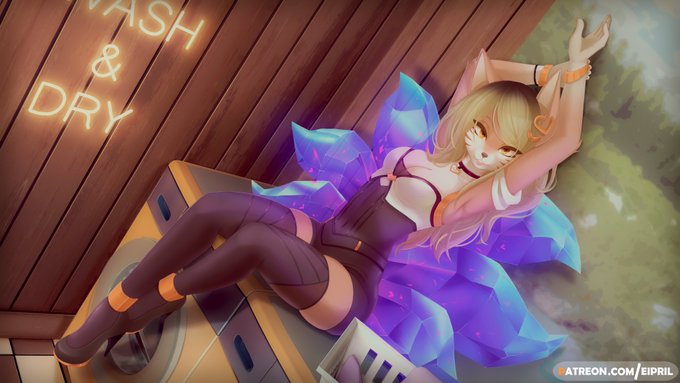 Fox #ahri from #LeagueOfLegends :3 https://t.co/tWeFbS6kSg<a href="/tag/ahri"class="tags">#ahri</a><a href="/tag/leagueoflegends"class="tags">#LeagueOfLegends</a>