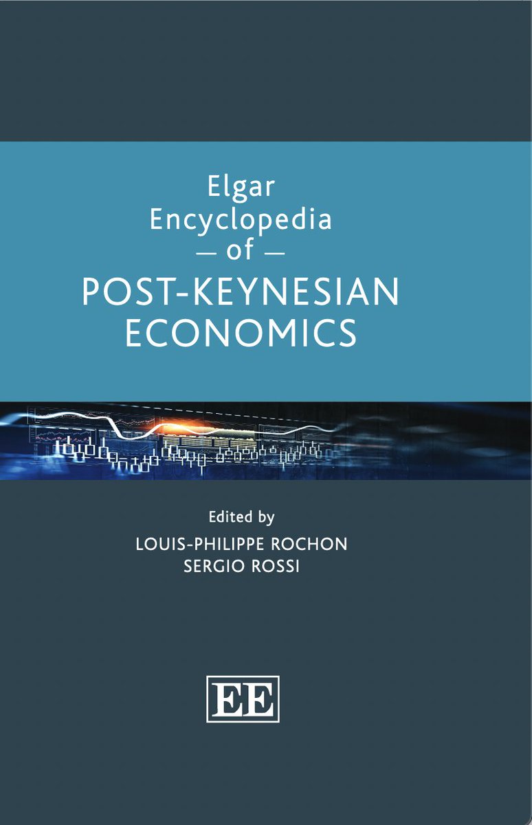 The Encyclopedia of Post-Keynesian Economics is finally out! It includes what you need to know about economics. I am happy to have written 2 entries. Thanks to <a href="/lprochon/">Louis-Philippe Rochon</a> &amp; Sergio Rossi for the great work.

<a href="/heterodoxnews/">Heterodox Economics Newsletter @heterodoxnews.bsk</a> <a href="/elgar_economics/">Elgar Economics</a> <a href="/rethinkecon/">Rethinking Economics</a>

shorturl.at/ALTX1