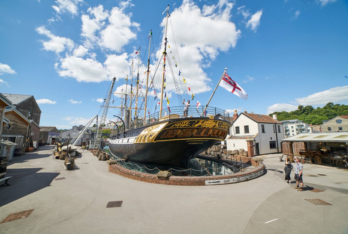 Brunel's SS Great Britain tweet media