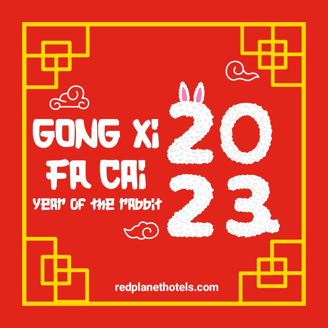 redplanetid's tweet photo. Gong Xi Fa Cai. Gong xi fa cai!

Selamat tahun baru Imlek 2023, sehat selalu. Mari sambut dengan hati yang besar, semangat yang tinggi, dan penuh dengan cinta.

#redplanetliburan #liburanseru #tahunbaruimlek #CNY2023 https://t.co/Y52qxaTf0n