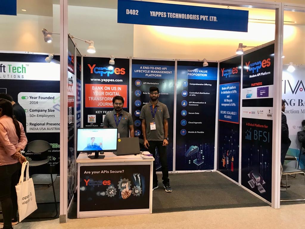 yappestech's tweet photo. Yappes having an amazing first day at IBEX 2023! The energy and excitement in the air is palpable.
We are thrilled to meet so many industry professionals and make valuable connections
 #bankingtechnology #bankingtech #banking #apimanagement #apieconomy #apilifecycle #apisecurity https://t.co/LG9RLQjo4J
