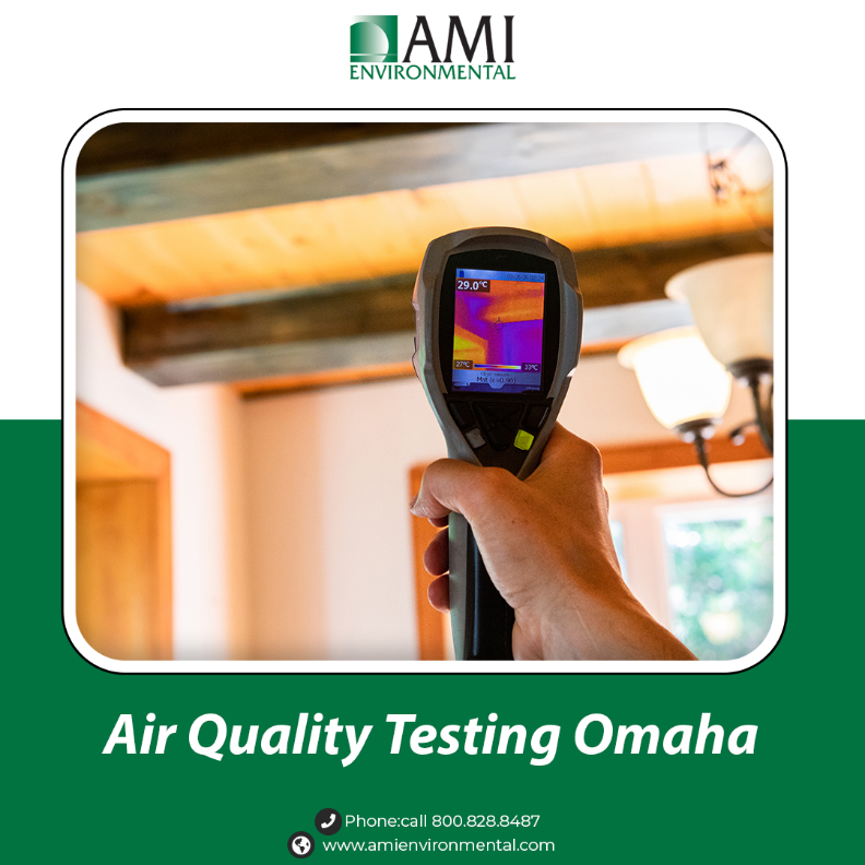 AMI Environmental has the resources and experience to assist you with air quality testing in Omaha. To request a quote and connect with one of our experts, visit our website today. bit.ly/3XfDoNy  #airqualitytesting #airtesting #testing #air #Omaha