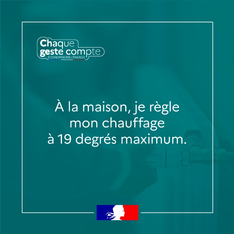 gouvernementFR's tweet photo. #ChaqueGesteCompte | Les efforts de tous ont porté leurs fruits : notre consommation de gaz et d'électricité a baissé de 12 % entre octobre et décembre. 📉

👉 Chacun peut contribuer à consommer moins et consommer mieux, avec des gestes simples : je baisse, j’éteins, je décale.