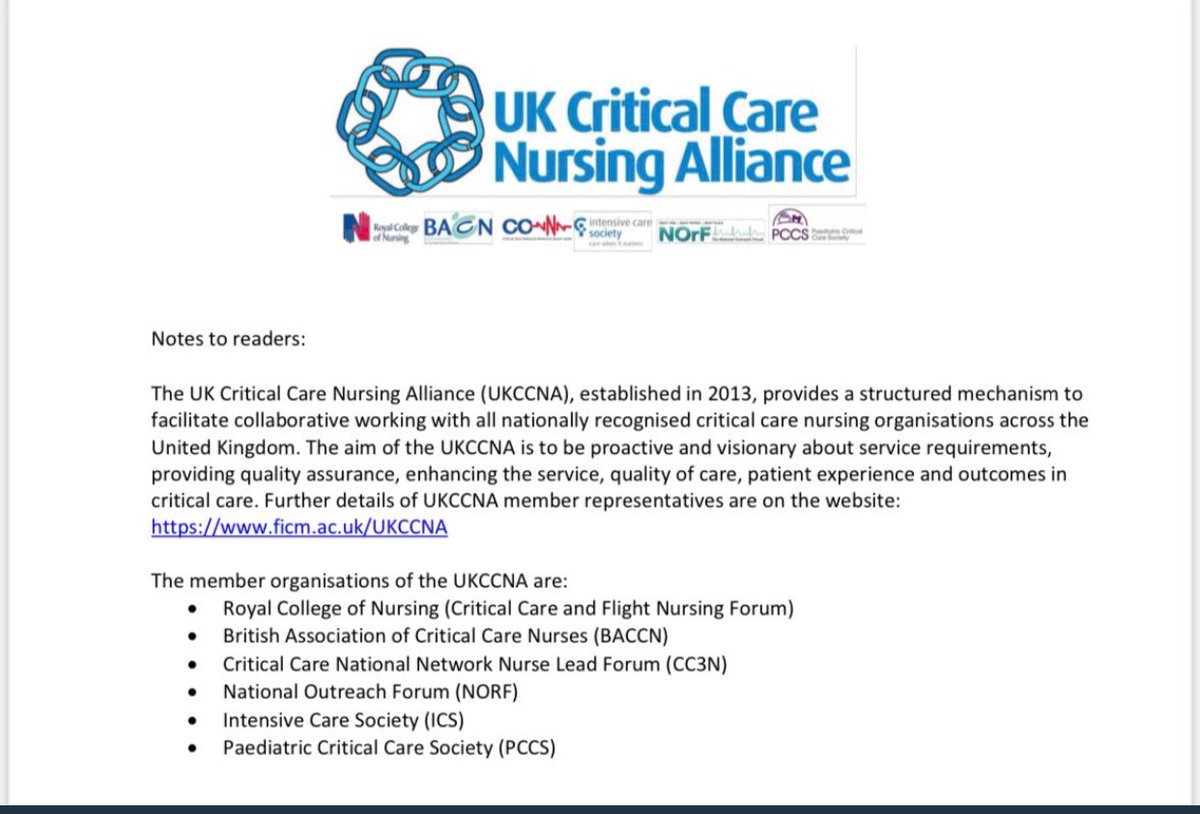 CC3N (@cc_3n) on Twitter photo The UKCCNA have released a Position Statement on Nurse Staffing, in particular recommendations around the redeployment of staff to mitigate risks across NHS organisations. statement is below ⬇️ @cc3n @ukccna <a href="/UKCCNA/">UK Critical Care Nursing Alliance</a> #supportingcriticalcarenursing The UKCCNA have released a Position Statement on Nurse Staffing, in particular recommendations around the redeployment of staff to mitigate risks across NHS organisations. statement is below ⬇️ @cc3n @ukccna <a href="/UKCCNA/">UK Critical Care Nursing Alliance</a> #supportingcriticalcarenursing